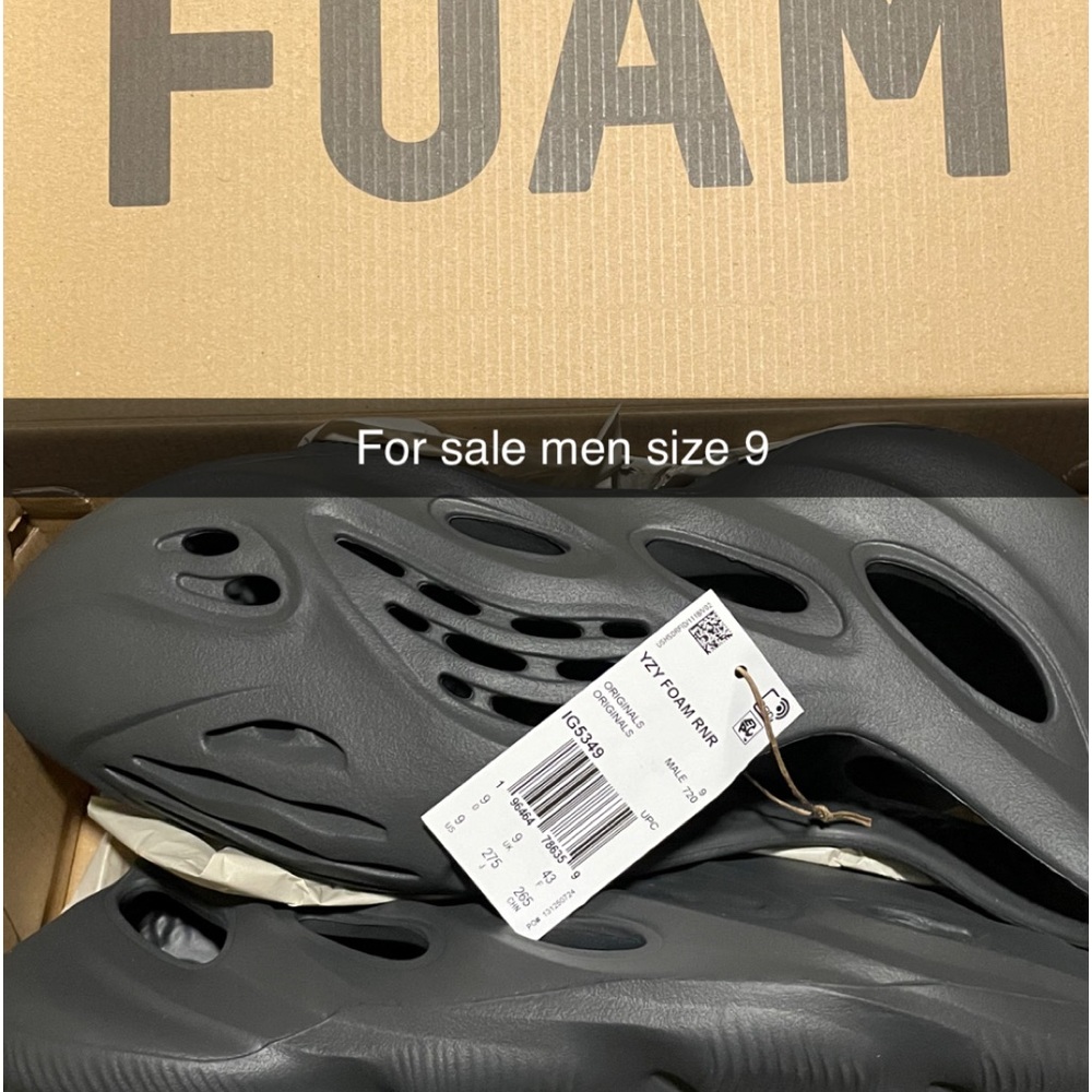 Foam runner yeezy brand new